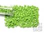 Size 6-0 Seed Beads - Opaque Light Green
